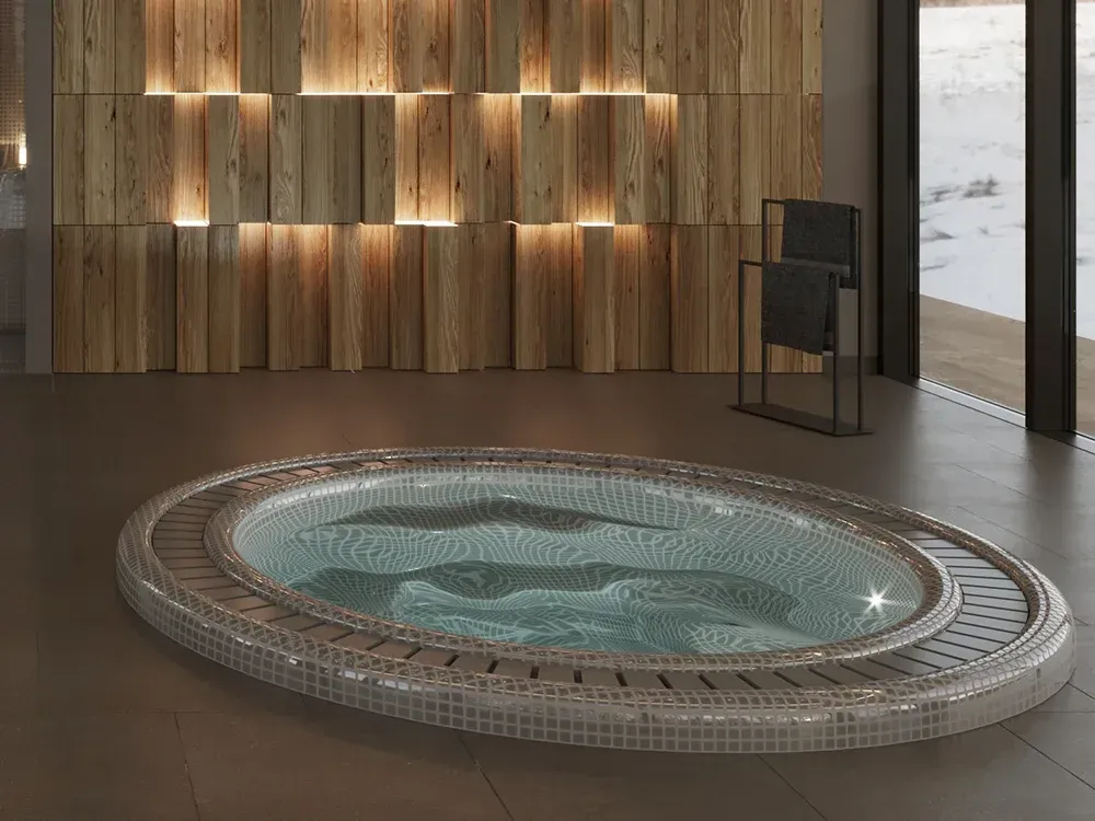 Spa mosaico de lujo y personalizado - Aquavia Spa