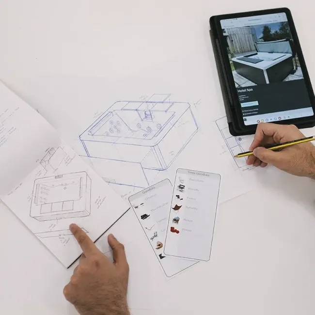 Custom hot tubs for contract projects | Design & personalization