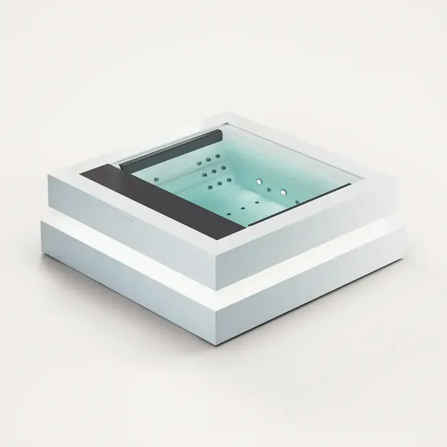Spa Cube, jacuzzi exterior e interior 4 plazas - Aquavia Spa