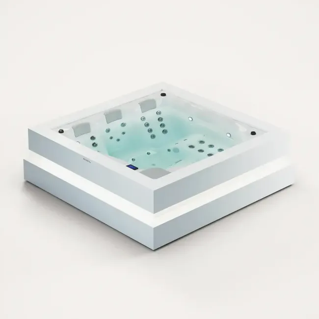 Spa Serenity, jacuzzi exterior e interior 5 plazas - Aquavia Spa
